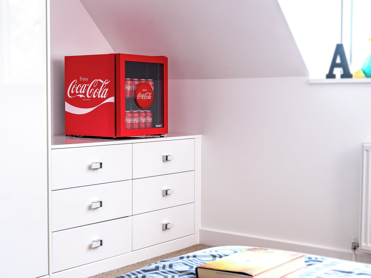 argos coke fridge