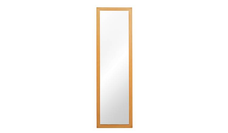 Buy Argos Home Wooden Full Length Mirror Oak Effect Wall