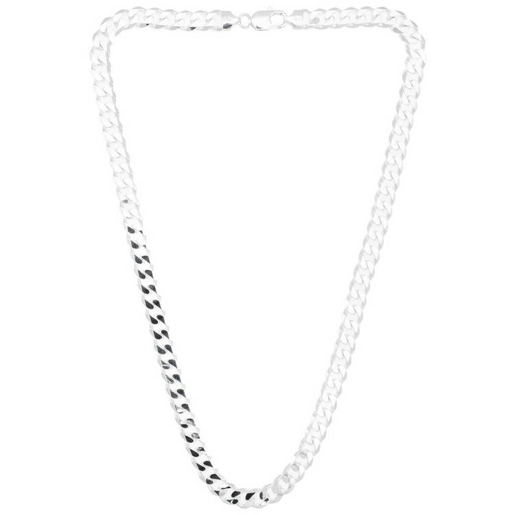 Revere Sterling Silver Solid Curb 20 Inch Chain 0