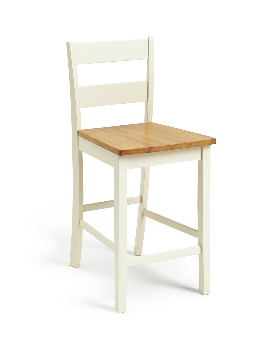 Habitat Chicago Bar Stool - Off White