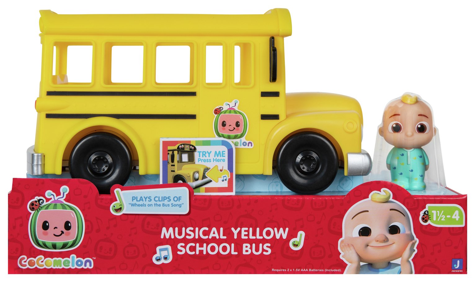 CoComelon Yellow School Bus Review