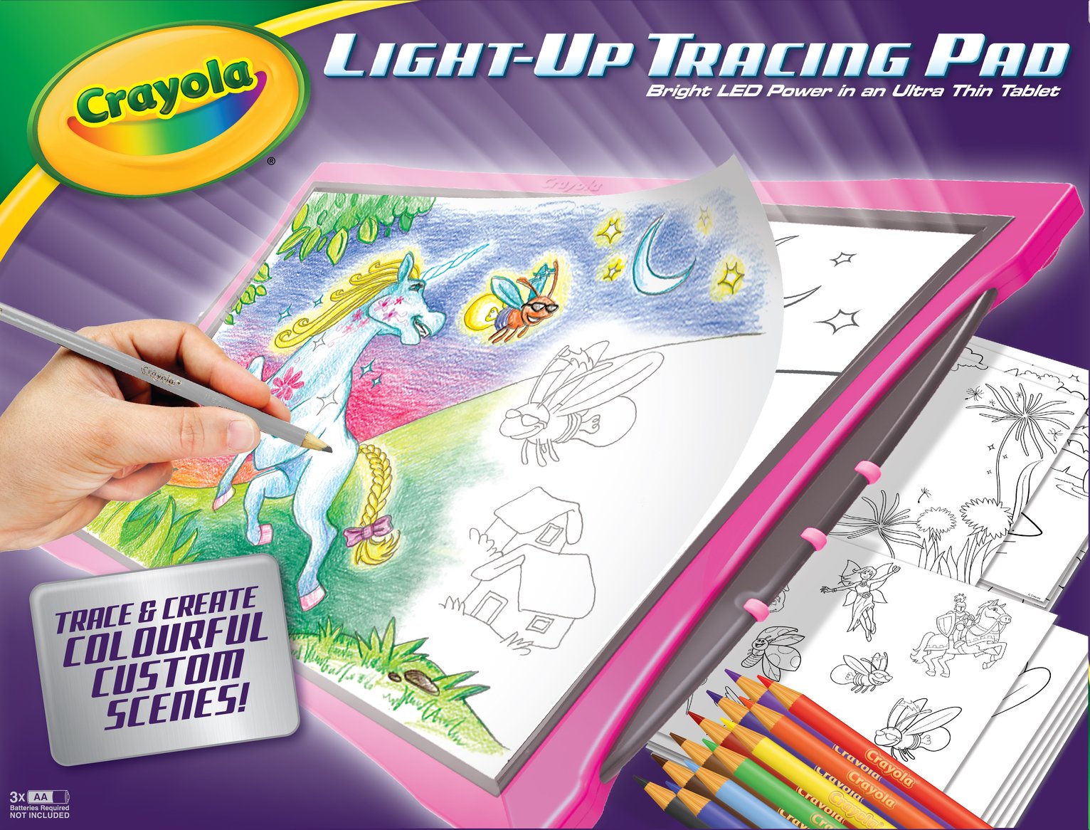 kids light up tracing pad