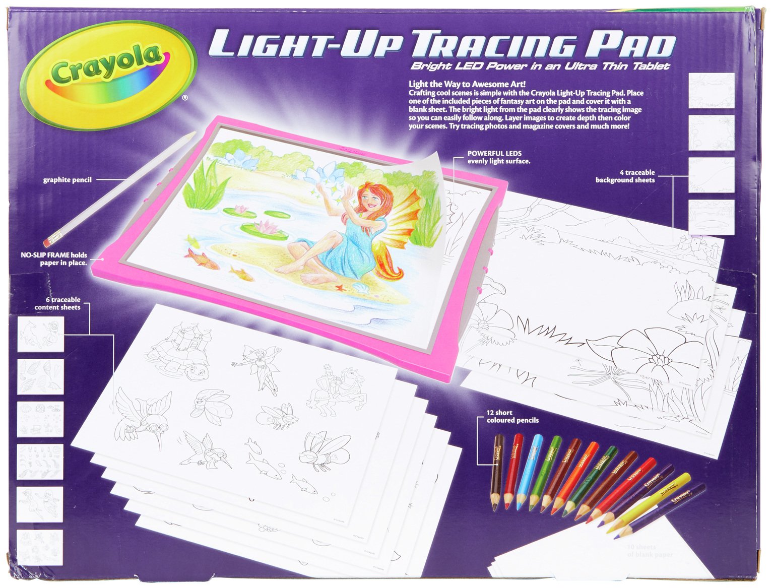 argos crayola light up tracing pad