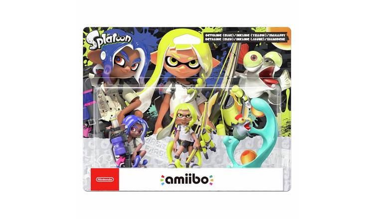 Nintendo 3-in-1 Splatoon 3 amiibo Set Figure