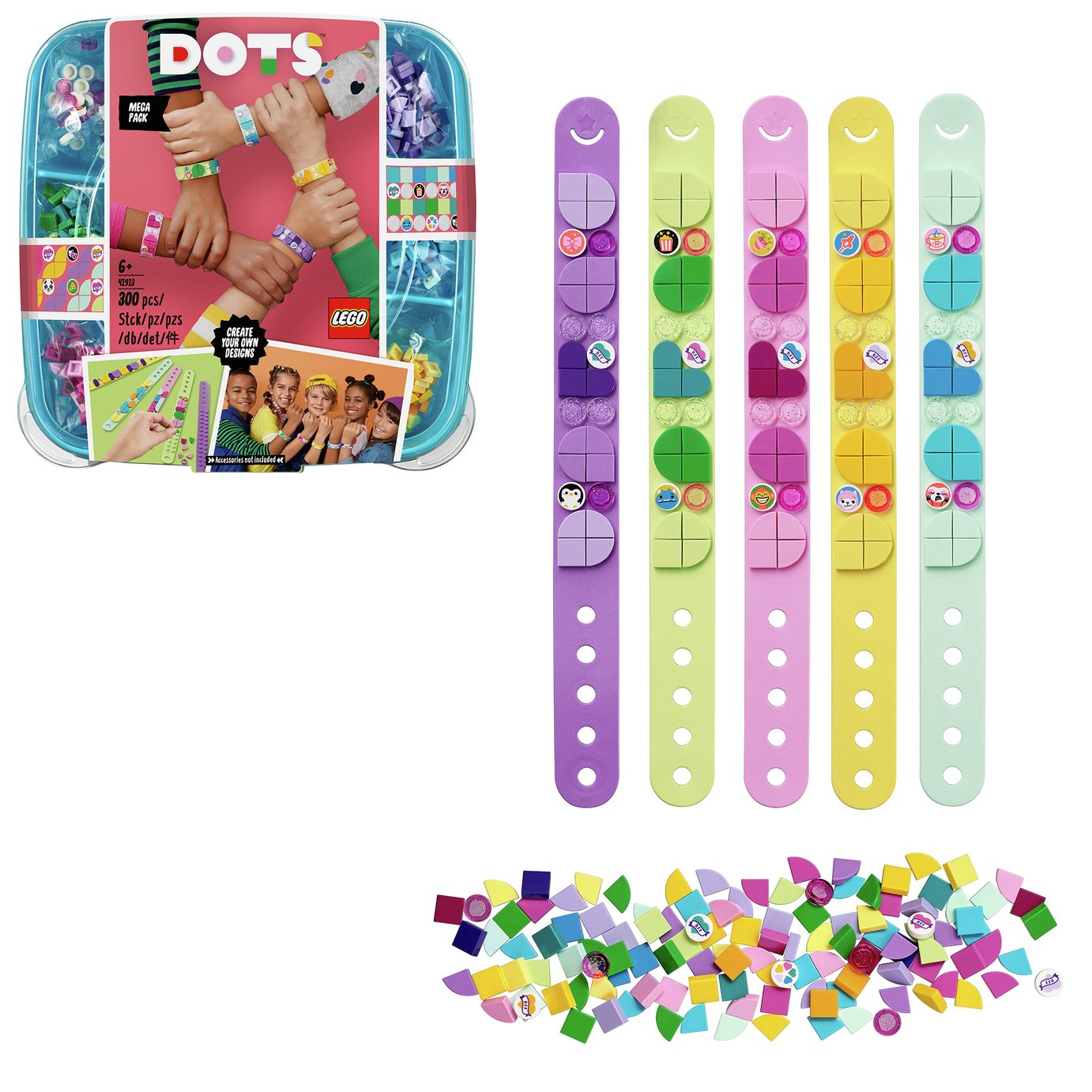 LEGO DOTS Bracelet Mega Pack DIY Jewellery Set 41913 Review