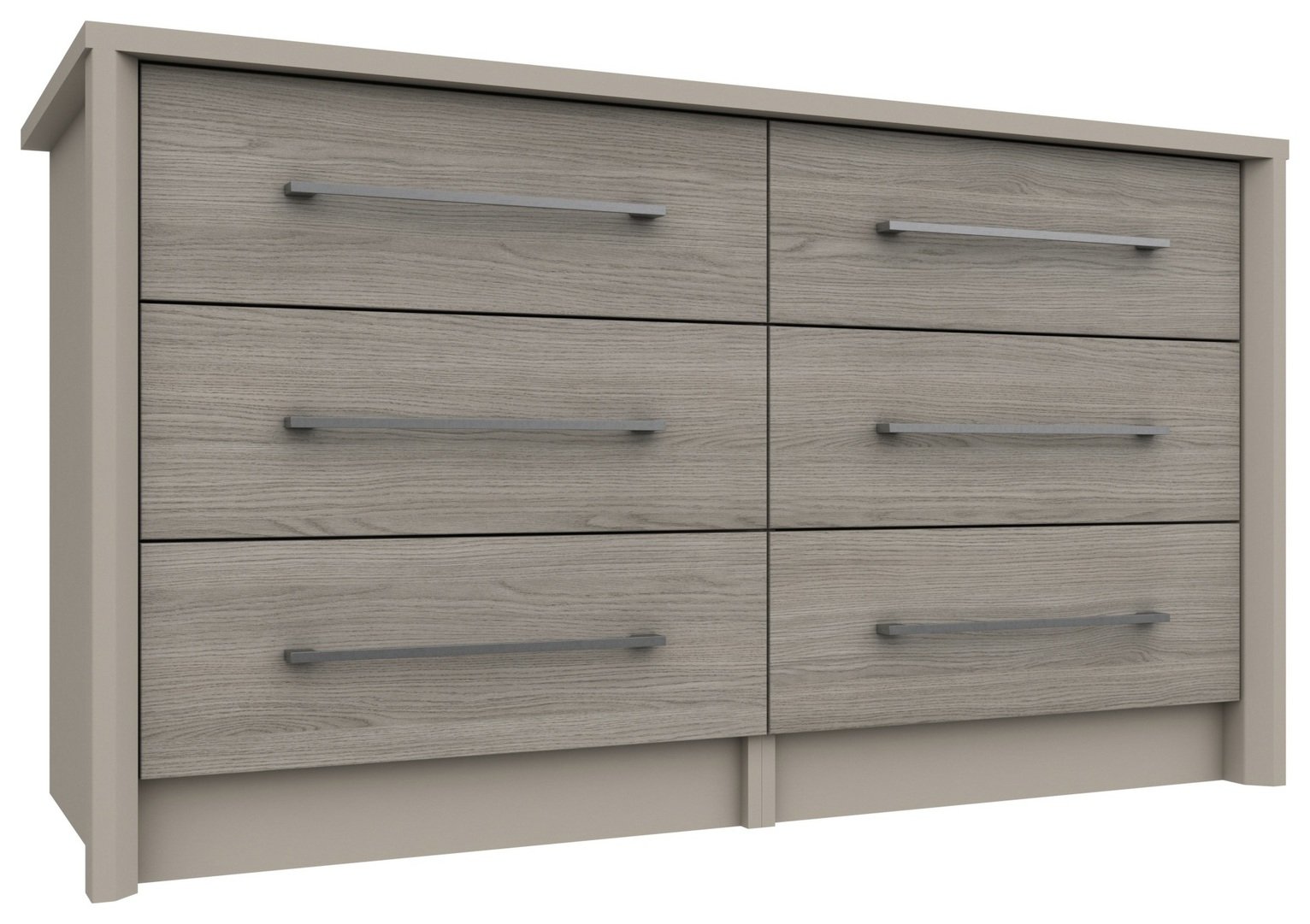 Lancaster 3   3 Drawer Chest - Grey