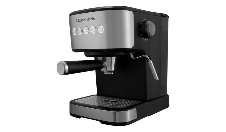 Russell Hobbs Everyday Stainless Steel Espresso Coffee Machine
