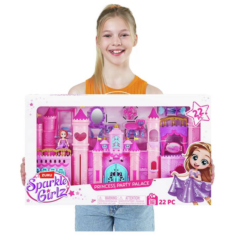 Zuru Sparkle Girlz Princess Party Castle Playset 0