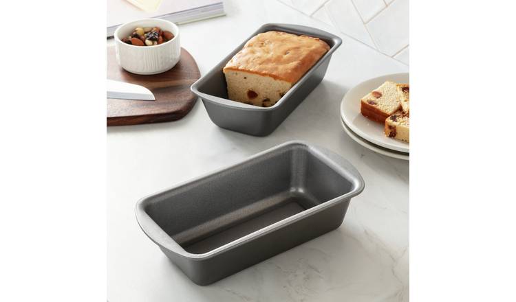 Argos Home 2 Piece Steel Loaf Tin 