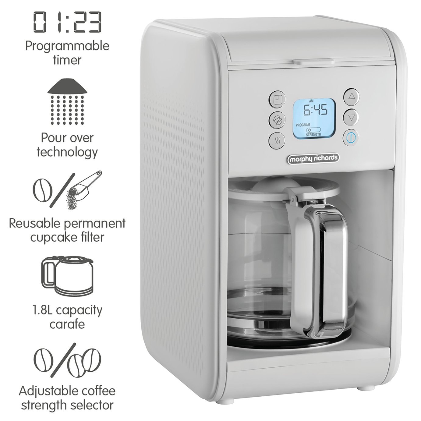 Morphy Richards 163007 Verve Filter Coffee Machine Reviews Updated