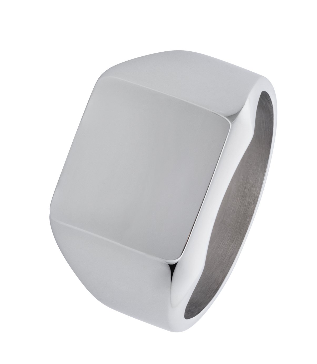 Revere Men's Stainless Steel Square Signet Ring Review