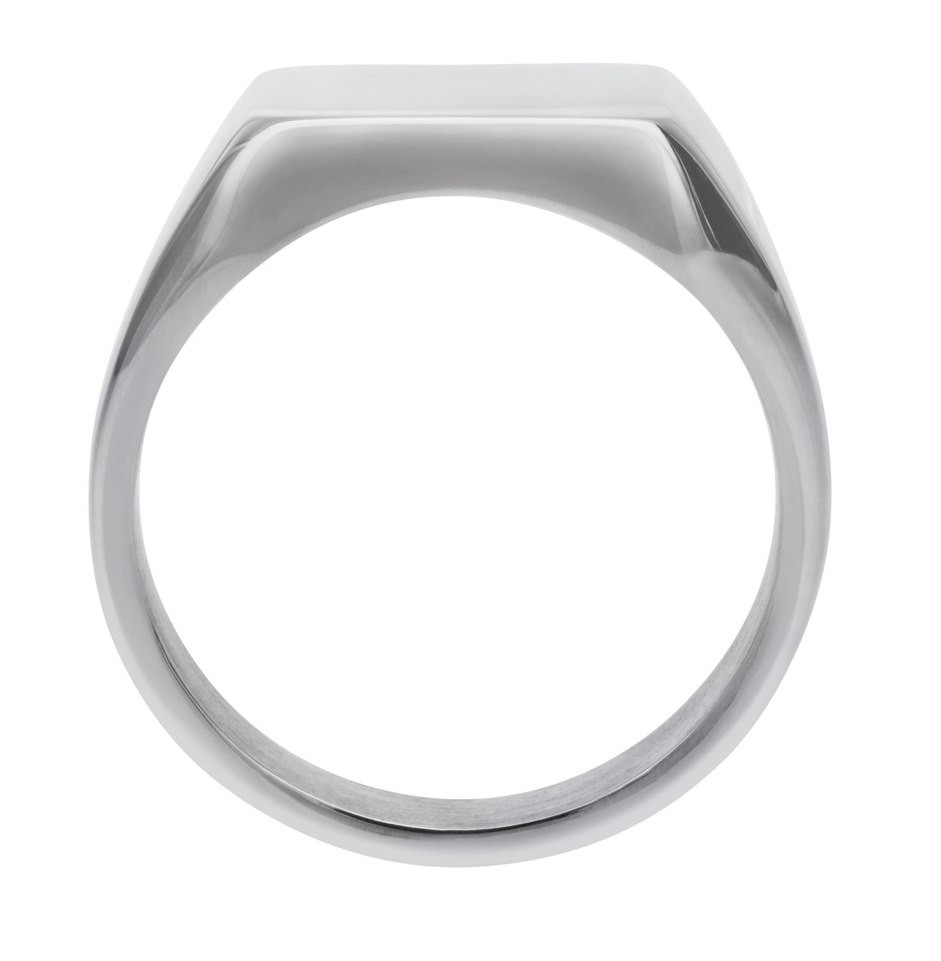 Revere Men's Stainless Steel Square Signet Ring Review