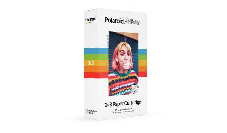 Polaroid Hi-Print 2x3 Cartridge Paper- 20 Sheets