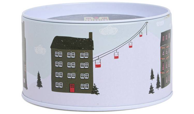 Firefly Ski Town Small Scented Tin Candle - Balsam & Pine