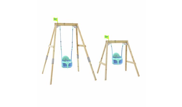 TP Bluey Acorn Growable Outdoor Kids Wooden Swing Set - Blue