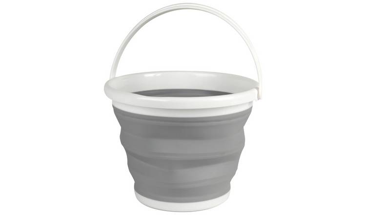 Beldray 10 Litre Collapsible Bucket - Grey