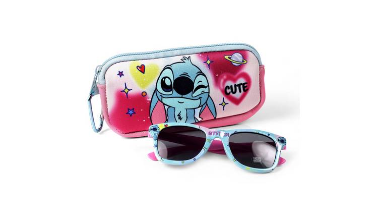 Disney Stitch Sunglasses and Case Set