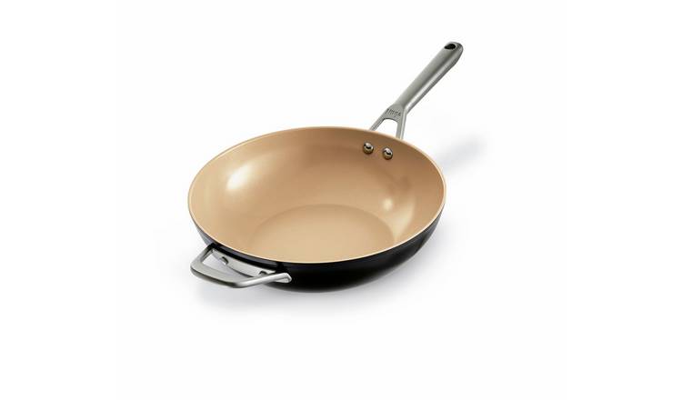 Ninja 28cm Extended Life Ceramic Aluminium Wok