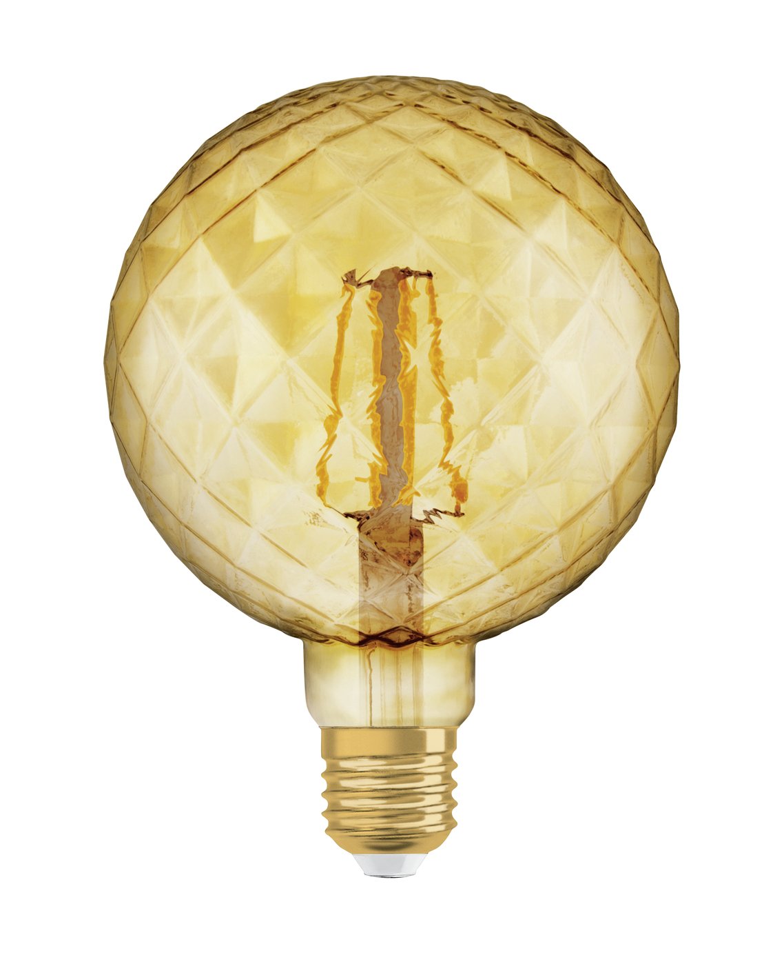 Osram 40W ES LED Vintage Gold Pinecone Light Bulb