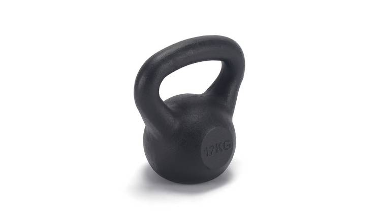 Buy Pro Fitness 12kg Cast Iron Kettlebell | Kettlebells | Argos