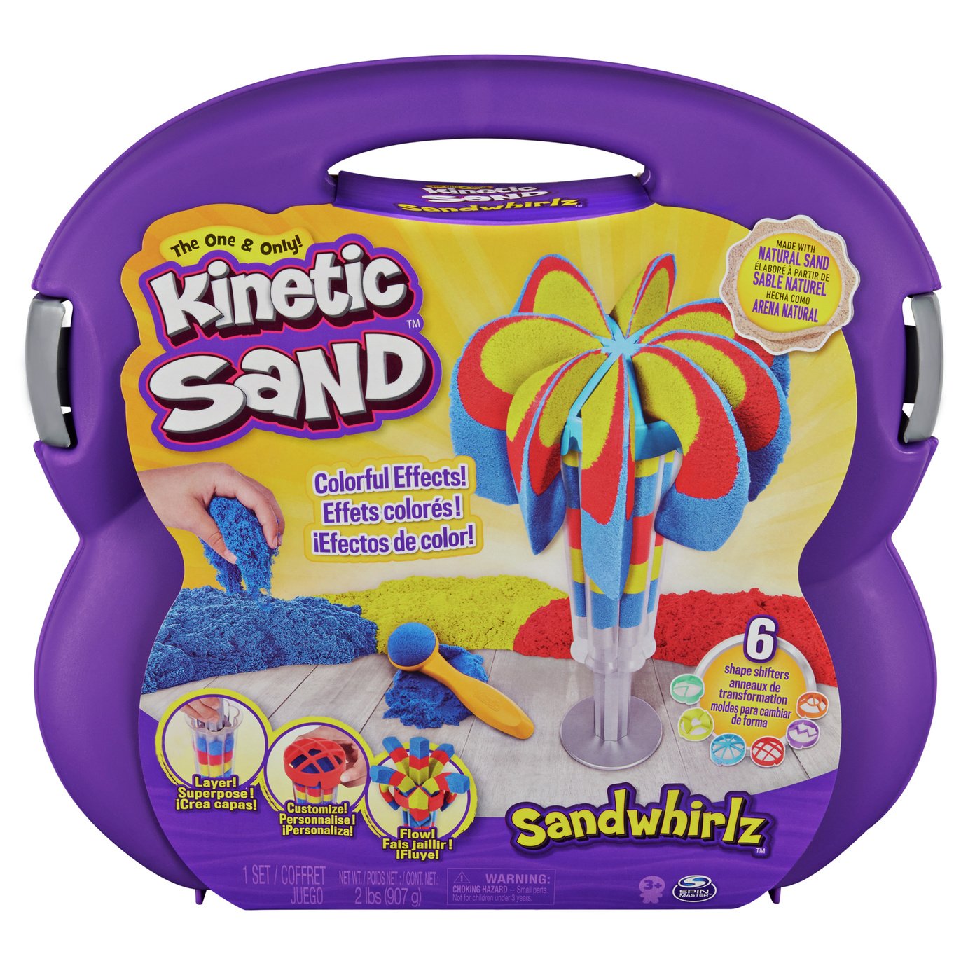 Kinetic Sand Sandwhirlz Playset Review