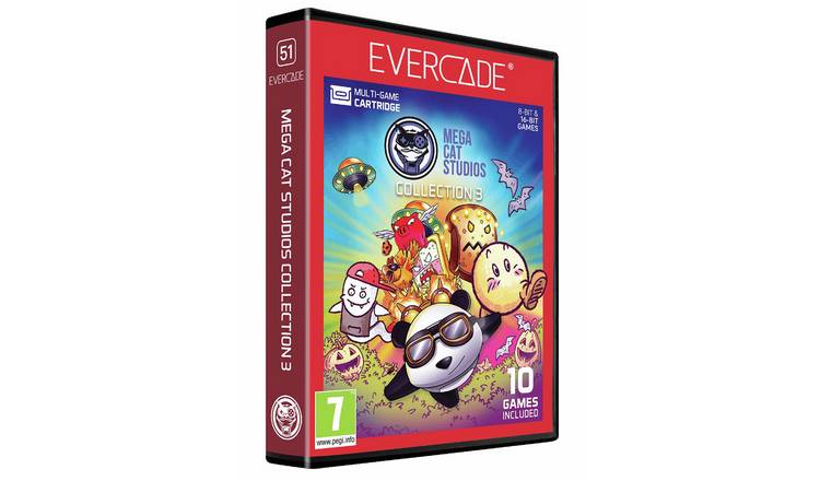 Evercade Mega Cat Studios Collection 3 Multi-Game Cartridge