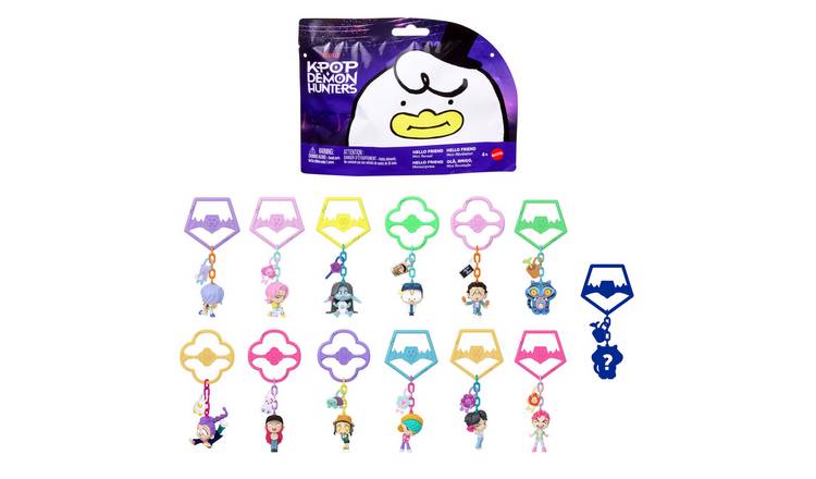 KPop Demon Hunters, Mini Collectable Keychain Figures & Accessories