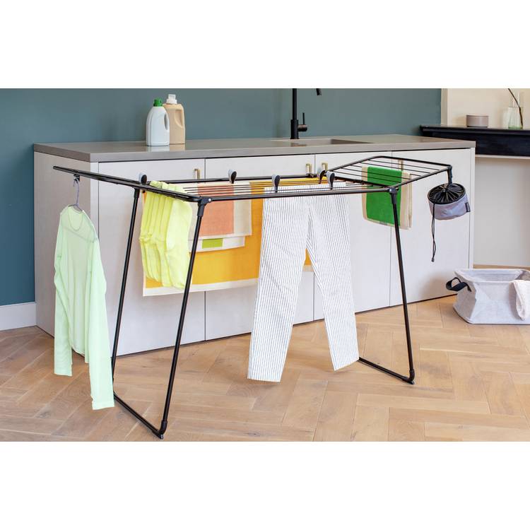 Brabantia 18m Hang On Too Clothes Airer - Black 0