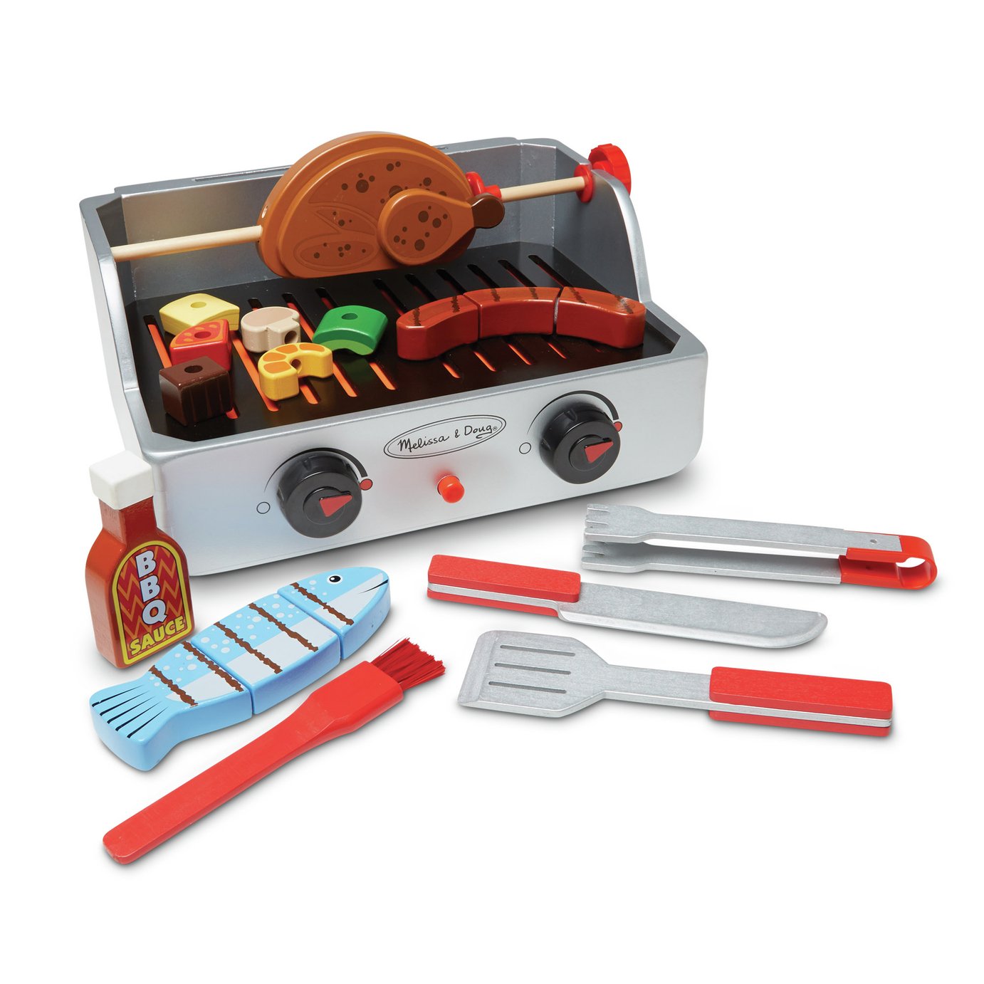 Melissa & Doug Deluxe Wooden Barbecue Play Set Review