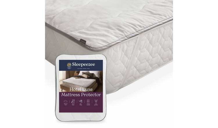 Sleepeezee Hotel Luxe Quilted Mattress Protector - Single