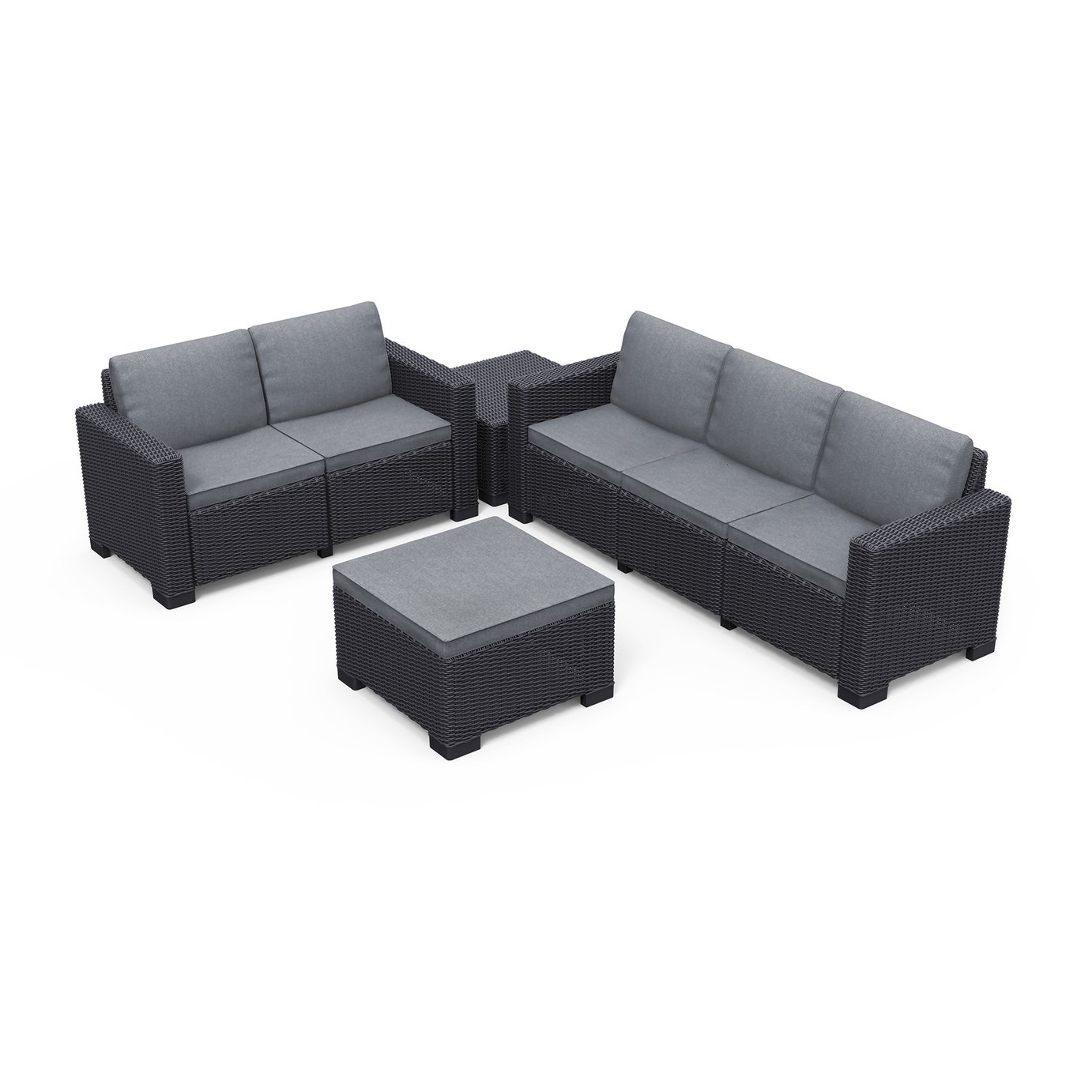 Keter California 2-Seater Set - Graphite