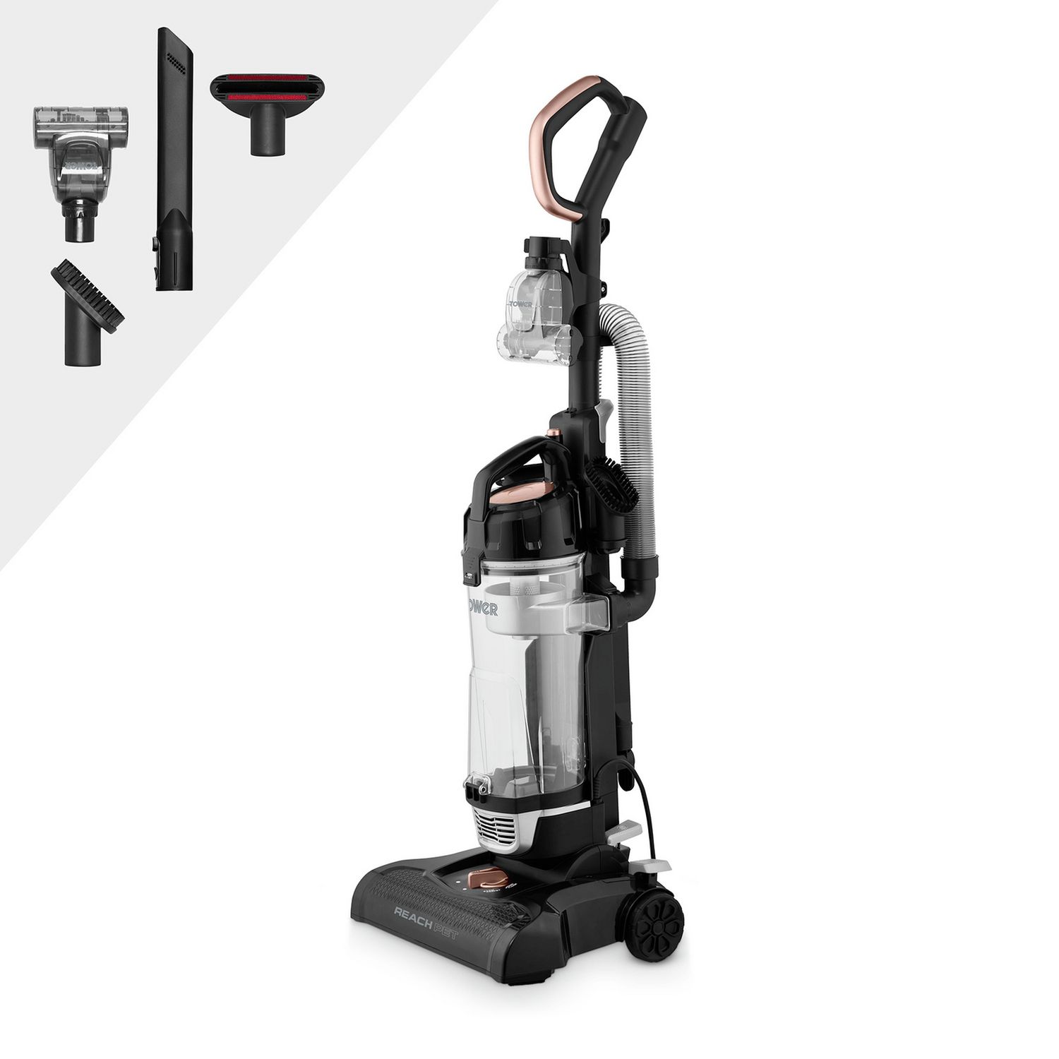 Tower Pet Corded Bagless Upright Vacuum Cleaner