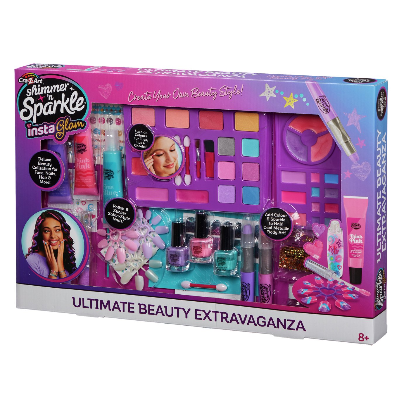 Shimmer and Sparkle InstaGlam Ultimate Beauty Extravaganza Review