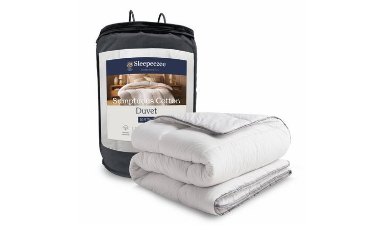 Sleepeezee Sumptuous Cotton 10.5 Tog Duvet - Single