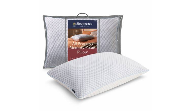 Sleepeezee All Seasons Memory Foam Medium Pillow