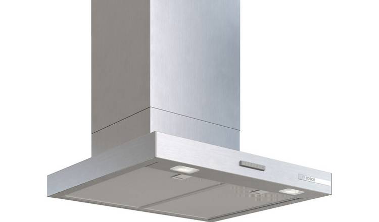 Bosch Series 4 DWB65CC30B 60cm Glass Cooker Hood - Stainless Steel
