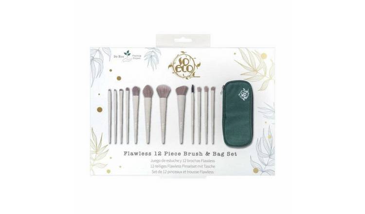 So Eco Flawless 12 Piece Makeup Brush & Bag Set