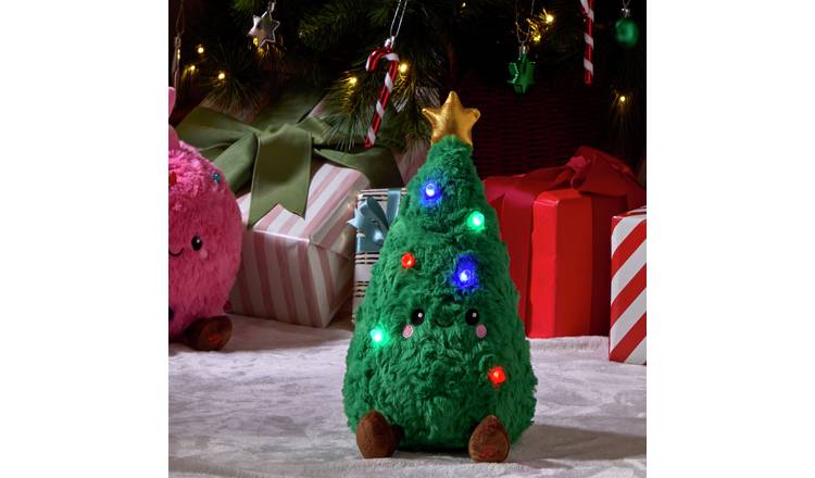 Argos Home Animated Christmas Tree Soft Toy
