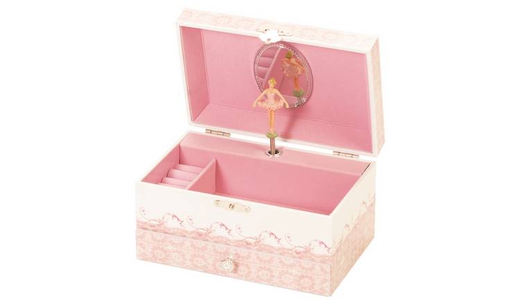 Ballerina musical on sale jewelry box