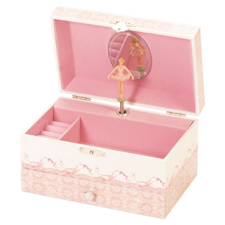 Mele Ballet Shoe Musical Jewellery Box 0