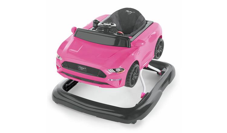 Bright Starts Ford Mustang 4-in-1 Baby Walker - Pink