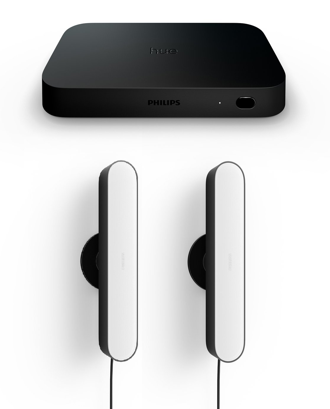 Philips Indoor Hue HDMI Sync Box & Play Light Bar Twin Pack
