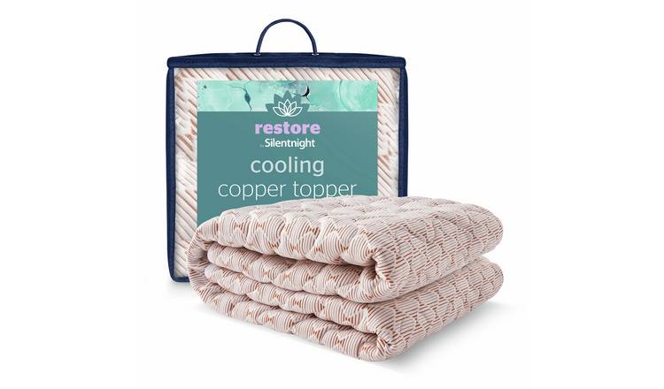 Silentnight Cooling Copper 2.5cm Mattress Topper - Single