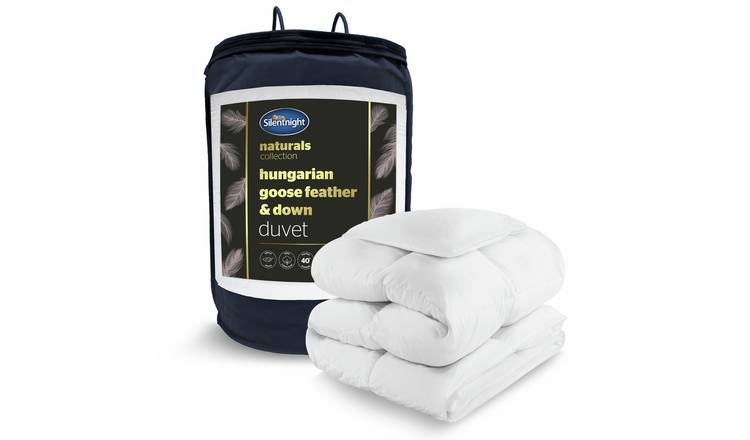 Silentnight Hungarian Goose Feather and Down 10.5 Tog Duvet - Double