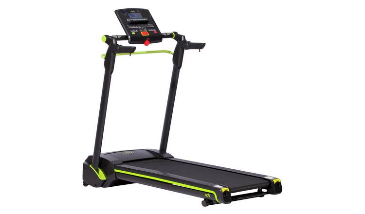 Opti Easy Fold Treadmill With Incline and Bluetooth