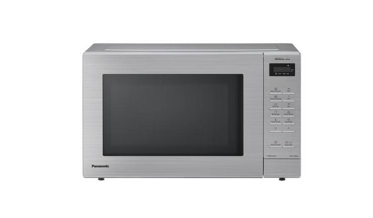 Panasonic 1000w Solo Genius Tech Microwave NN-ST68QSBPQ - Silver