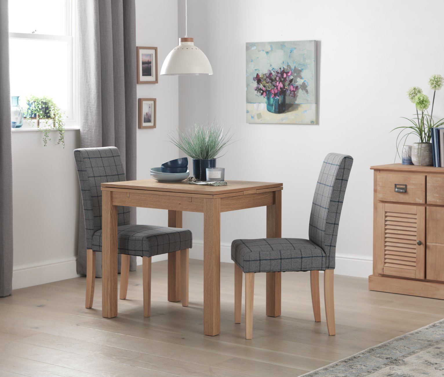 Argos Home Clifton Oak Extending Table & 2 Chairs Review