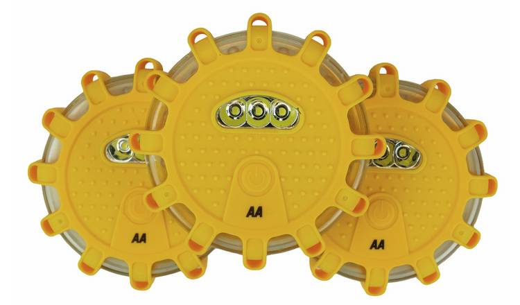AA LED Road Flares - Pack of 3
