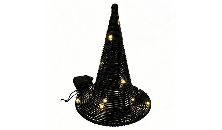 Daisy Darcy Light Up Witches Hat Decoration