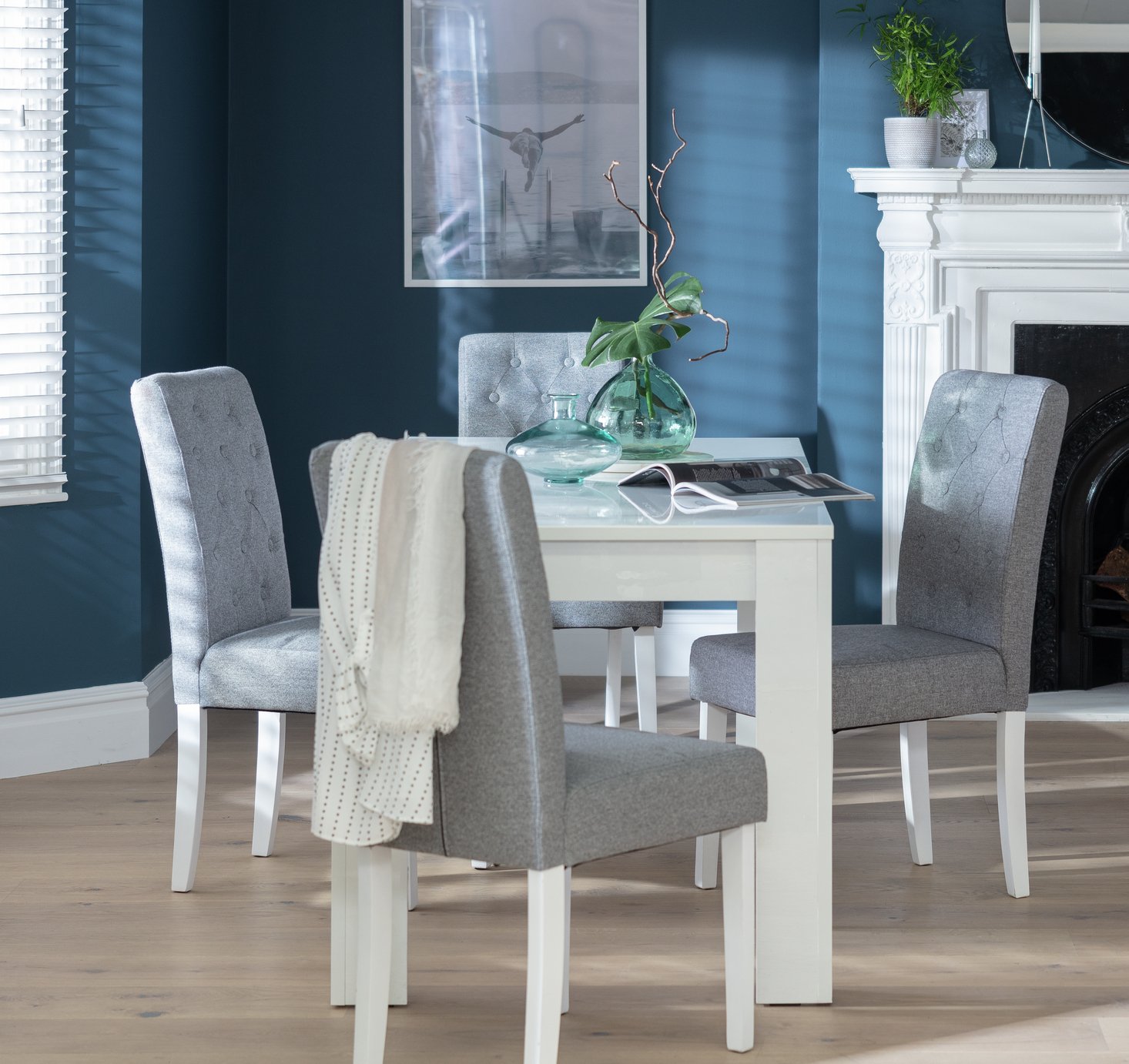 Argos Home Miami Extending Table & 4 Button Chairs Review